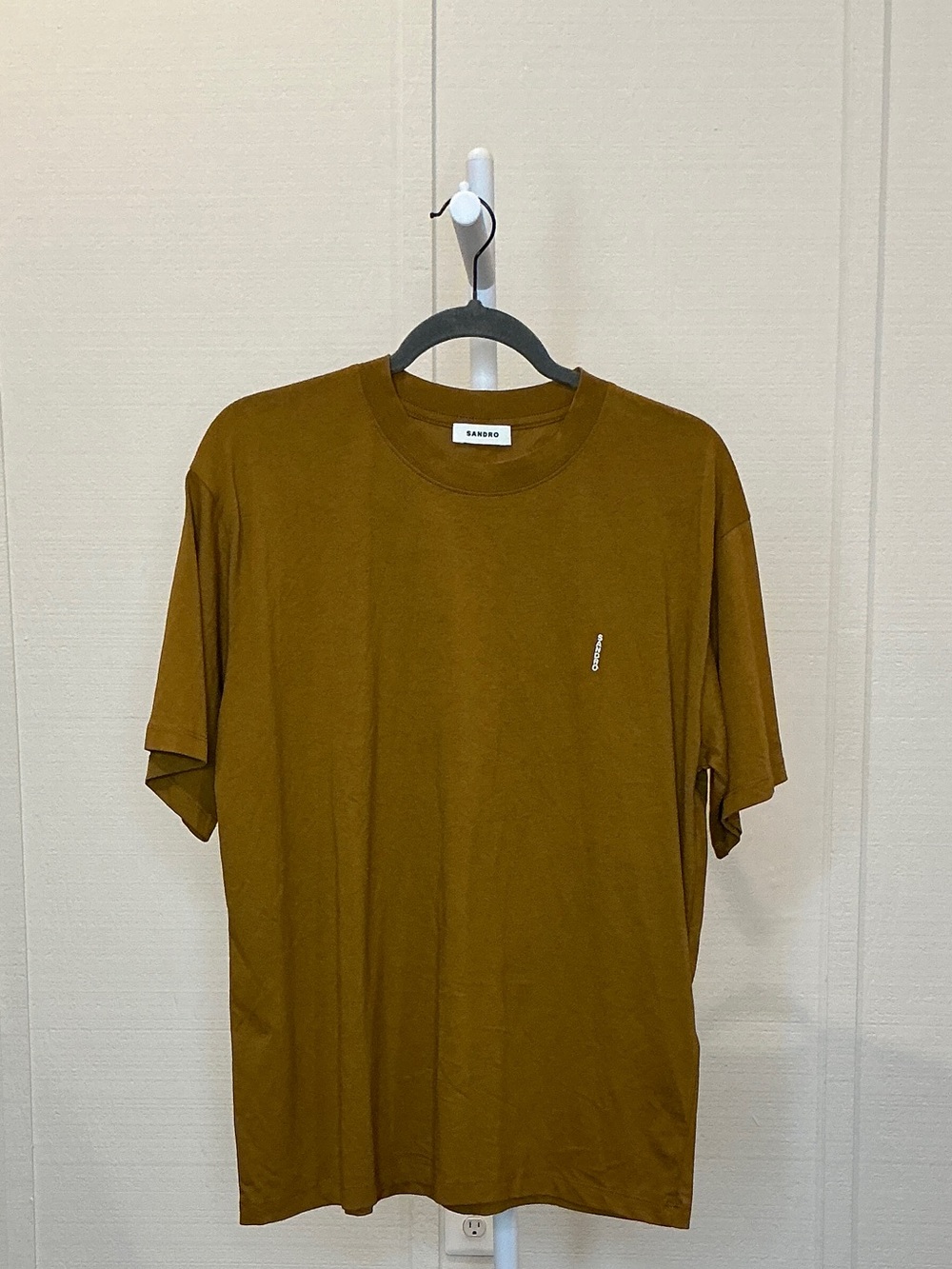 Sandro Oversized Men’s Short Sleeve Crew Neck Tee